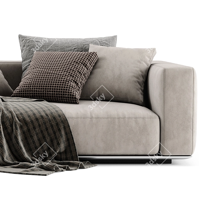 Elegant Grandemare Sofa | Vray & Corona | 3Ds Max 3D model image 4
