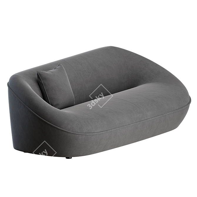 Modern Tortello Sofa 2023 BB 3D model image 6
