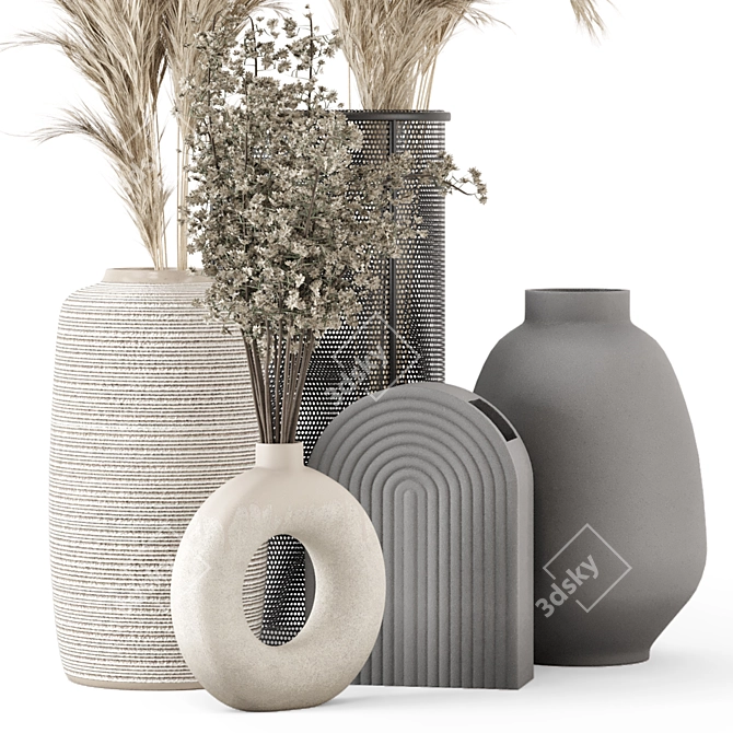  Indoor Bouquet Plants 3D Model 3D model image 4