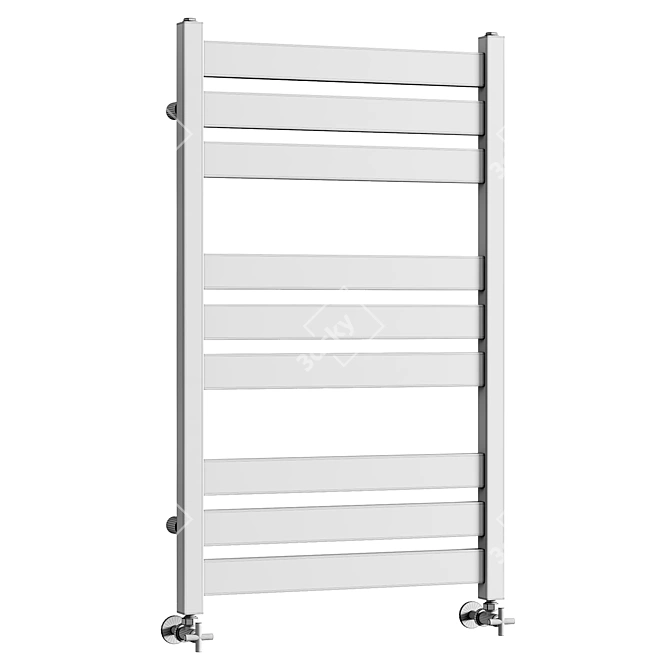 Modern Ashby Towel Rail Collection 3D model image 4