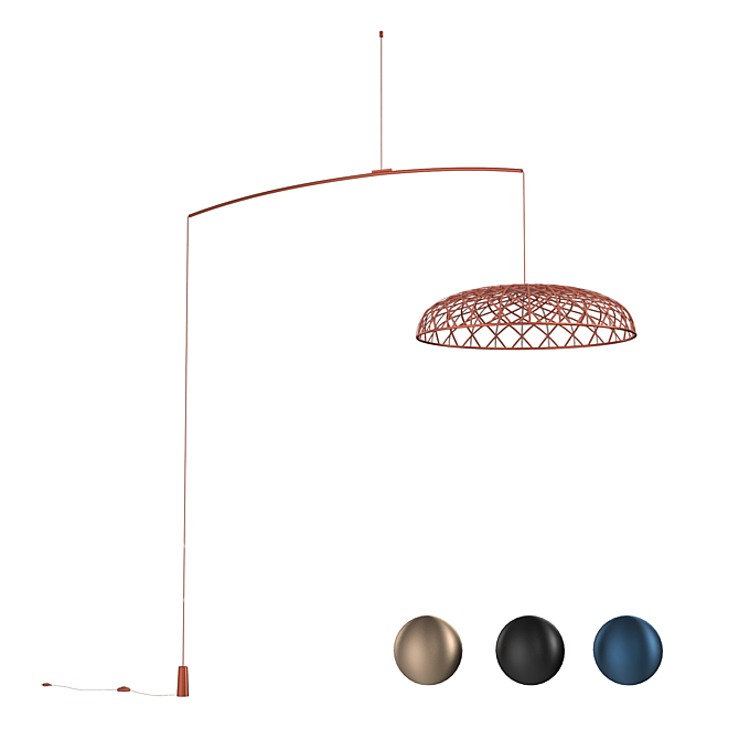 Flos Skynest Motion Pendant Light 3D model image 1