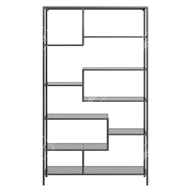 Kare Loft 115x195 Glass Shelf 3D model image 3