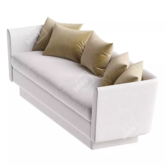 Modern Transforming Sofa Bed 3D model image 2