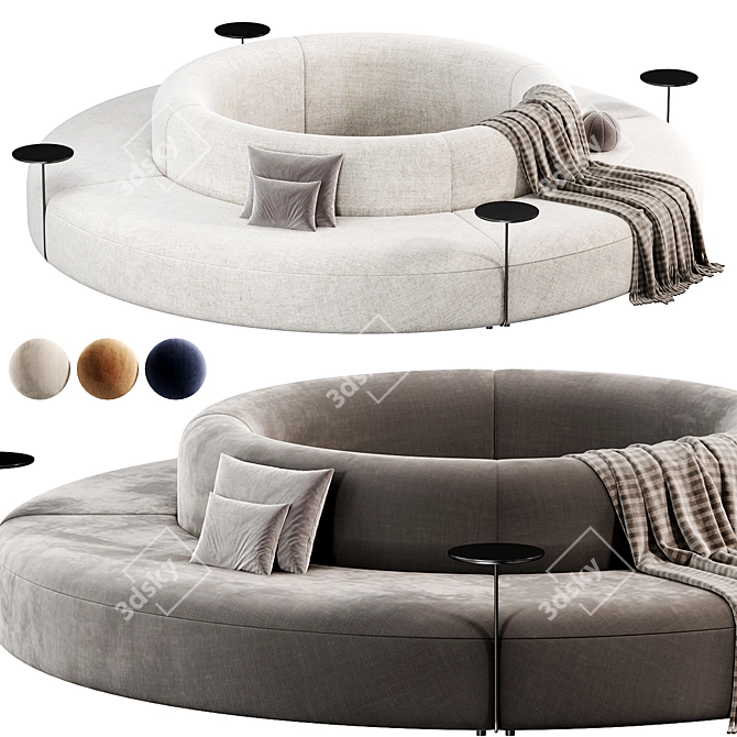 ARTIKO Modular Sofa Set 3D 3D model image 1