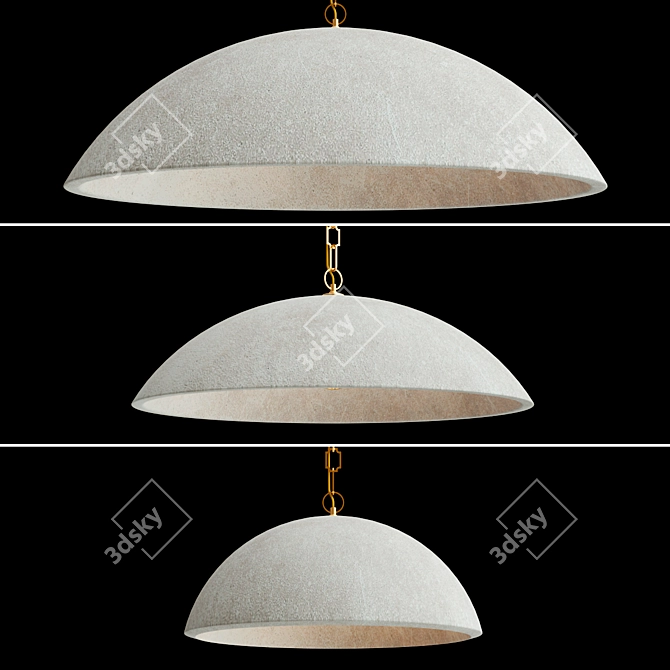 Modern Elliot Pendant Lamp Collection 3D model image 2