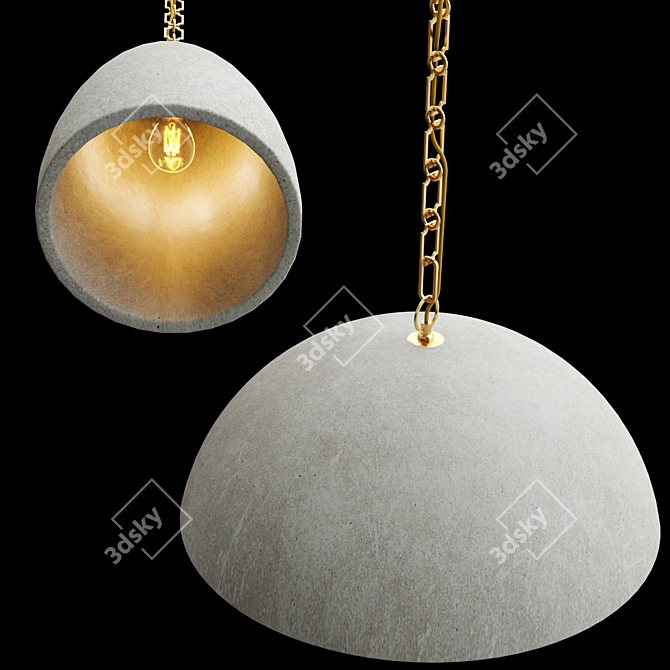 Modern Elliot Pendant Lamp Collection 3D model image 3