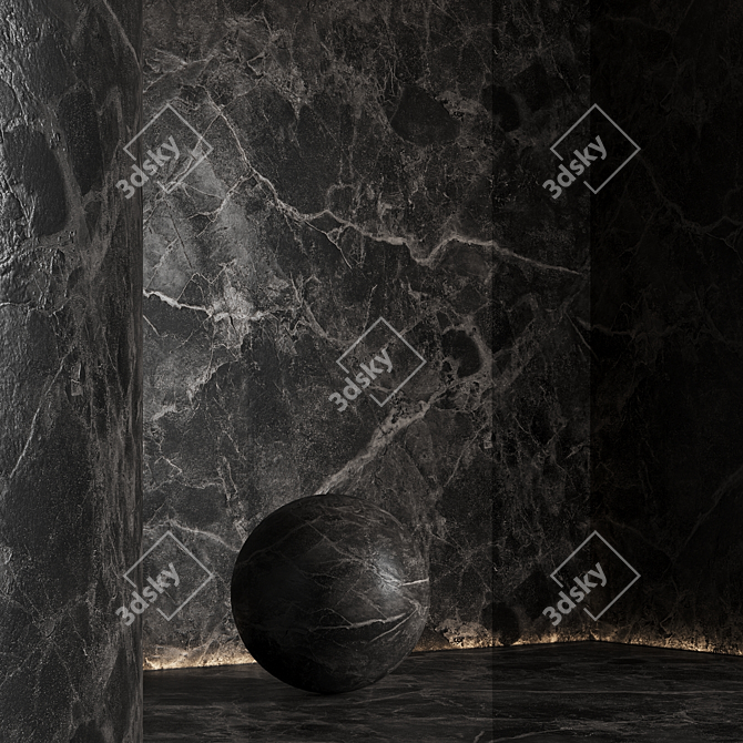 Marble Textures Set No.4 3D model image 6