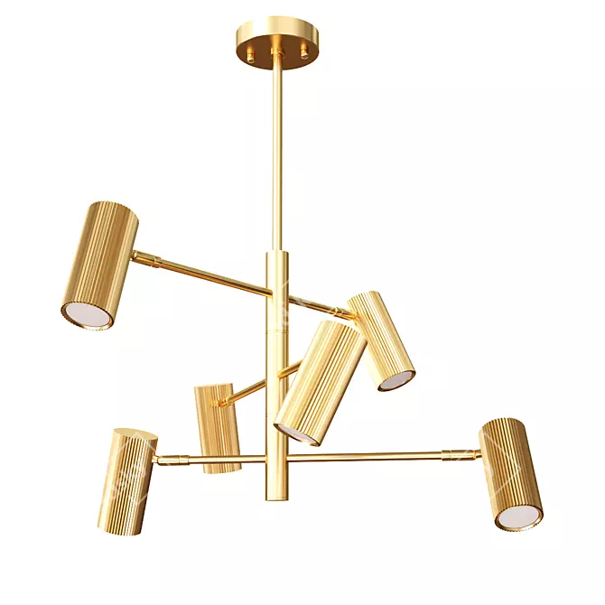 Elegant Roma 30cm Chandelier 3D model image 1