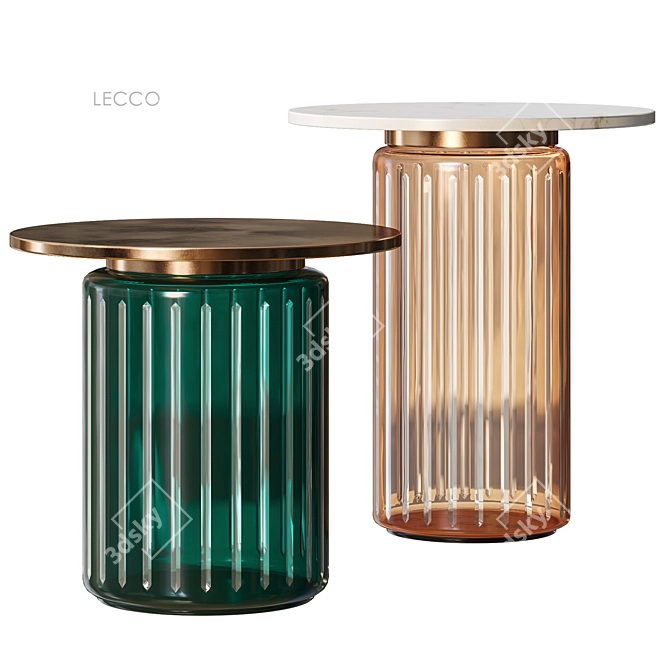 Lecco VICAL Side Coffee Table 3D model image 2