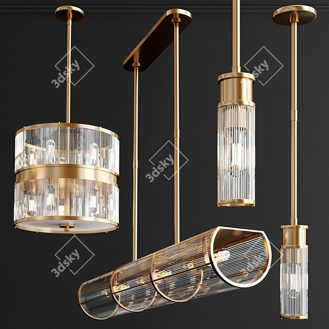 Designer Ralph Lauren Lighting Collection 3D model image 3