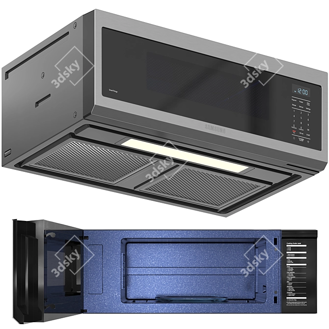 Samsung Smart Appliance Set 3D model image 3