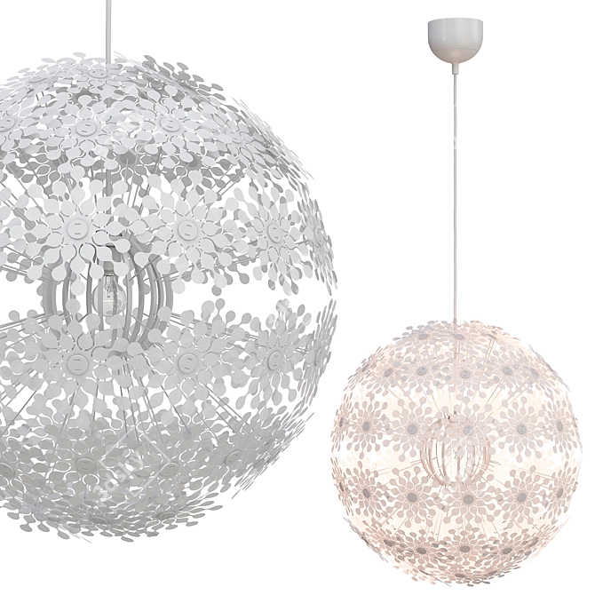 Sleek Grimsås Pendant Lamp 3D model image 1