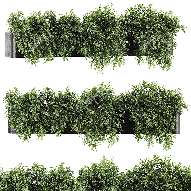 Vibrant Plants Set 3D Models 3D model image 1