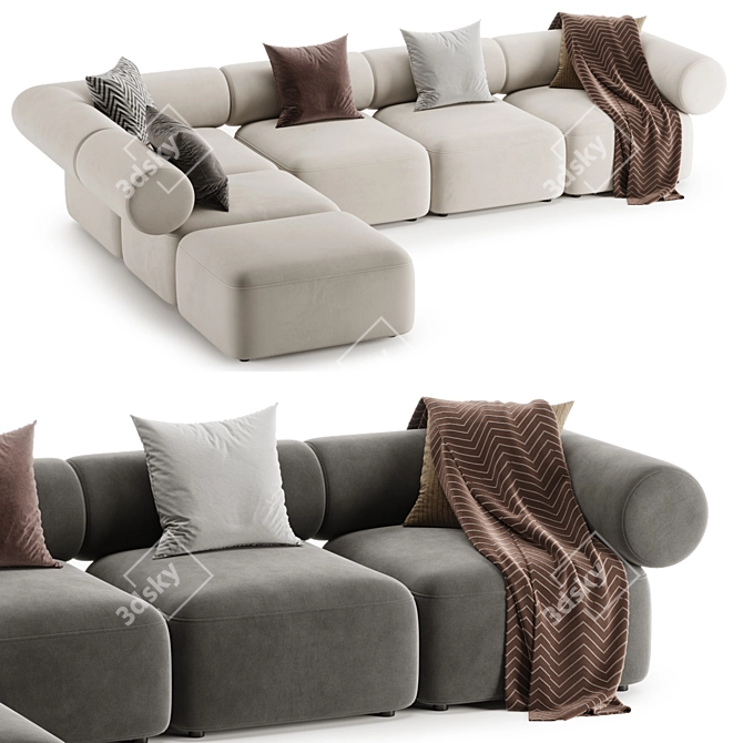 Annud OFFO Modular Sofa 2017 3D model image 1