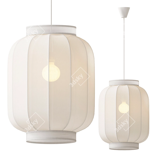 Elegant Ellos Daphne Ceiling Lamp 3D model image 1