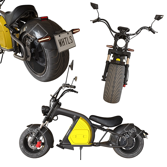 E-Motion Pro 2 Electric Bike 3D model image 3