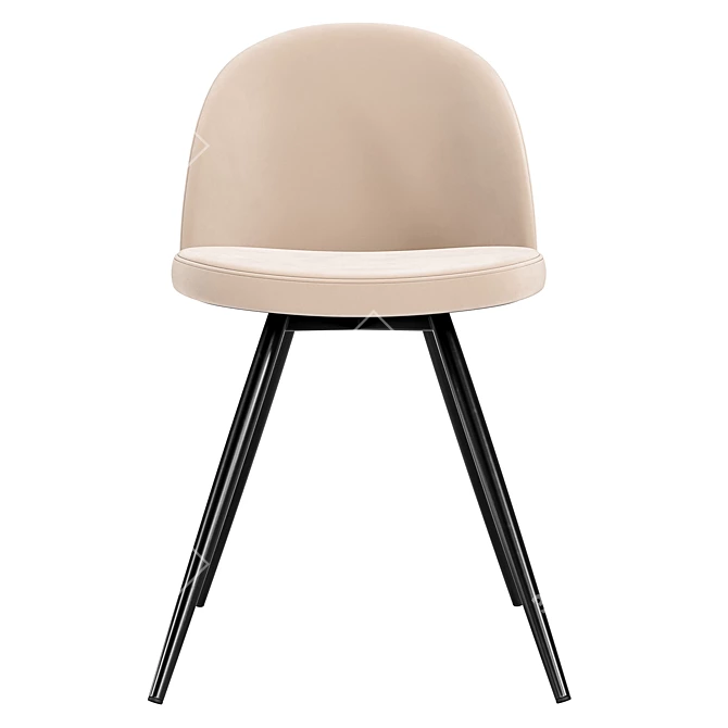 Modern Vivian Chair | 3D Model 3D model image 2