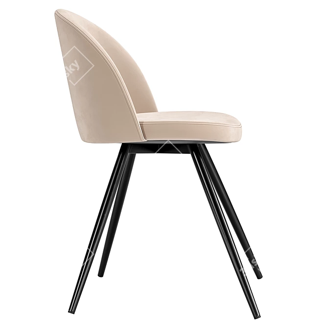 Modern Vivian Chair | 3D Model 3D model image 3