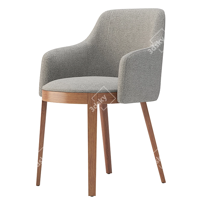 Modern Dining Seat by Calligaris 3D model image 1