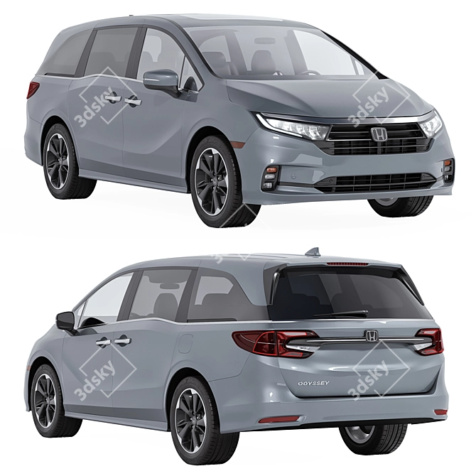 Honda Odyssey 2023 Model Archive 3D model image 1