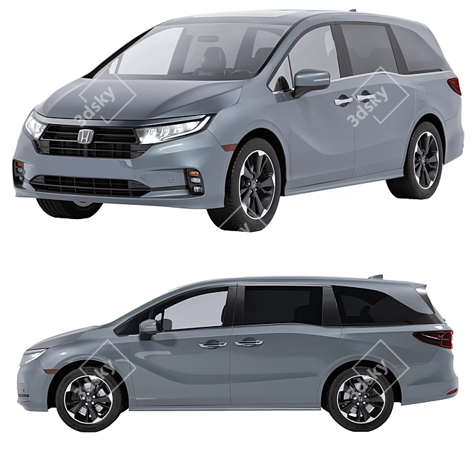 Honda Odyssey 2023 Model Archive 3D model image 2