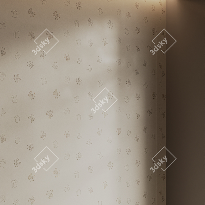 Premium 4K Kids Wallpaper Bundle 3D model image 3
