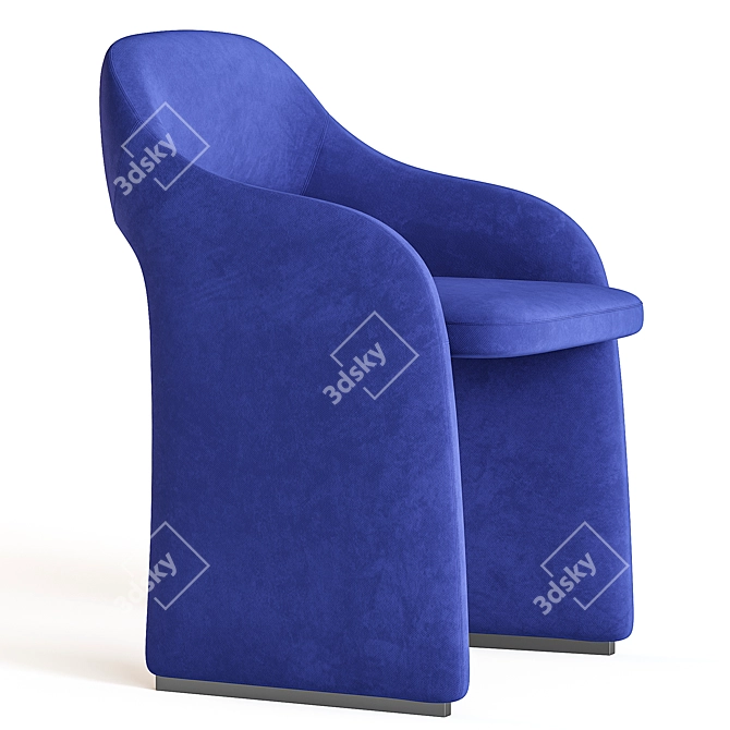 ETO Petite Modern Chair 3D model image 4