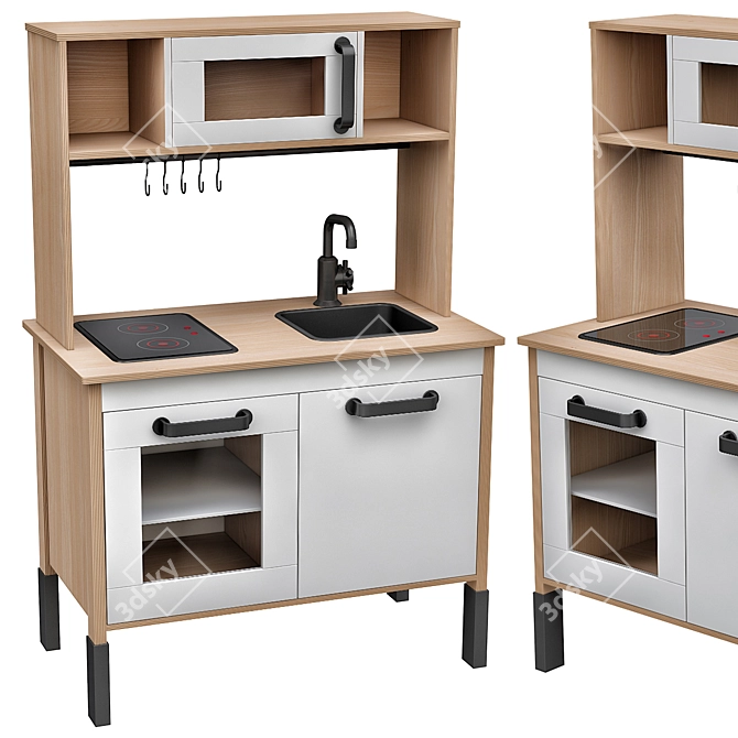 IKEA DUKTIG Play Kitchen Model 3D model image 1