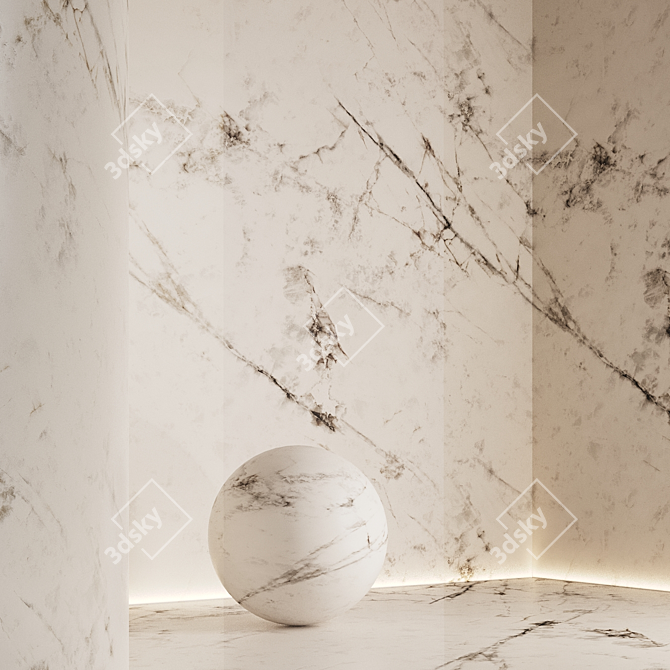 Marble Textures Bundle №8 3D model image 3