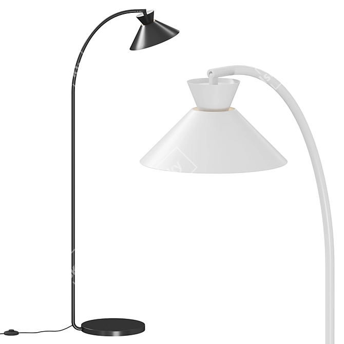 Nordlux Dial Floor Lamp 3D model image 1