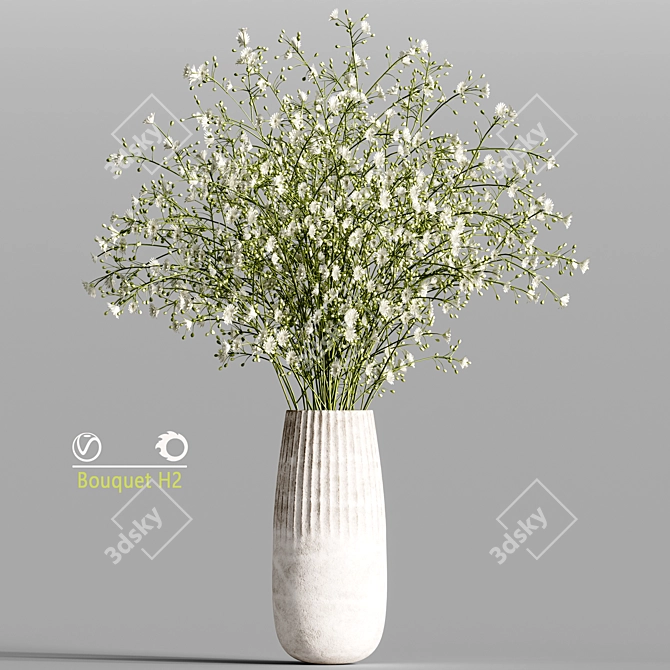 Modern Bouquet H2 2015 Render 3D model image 2