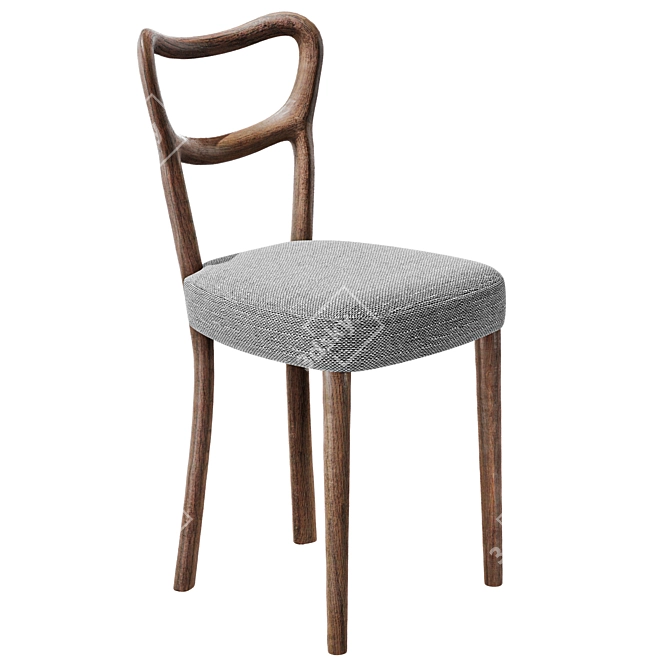 Elegant Noemi Chair - Versatile Design 3D model image 1