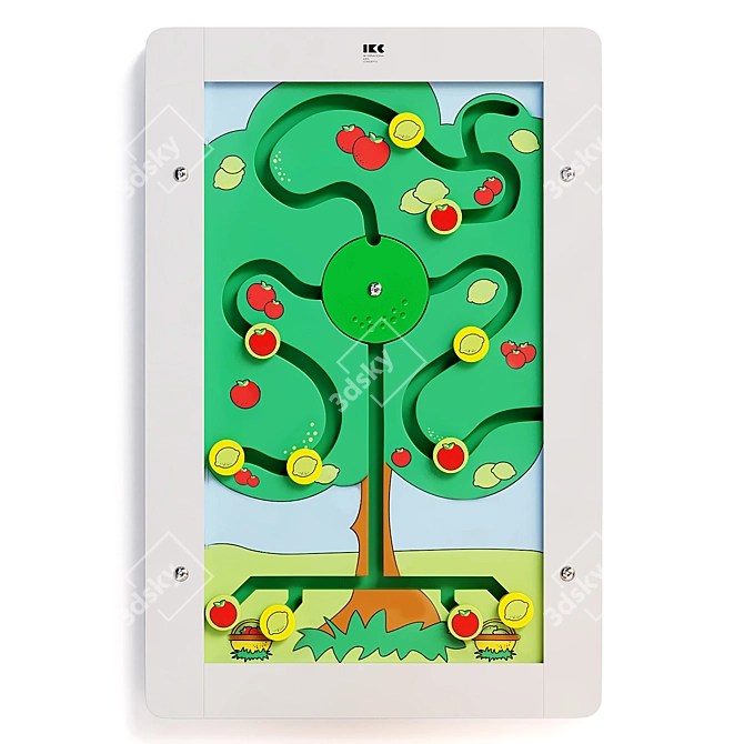 Kids Interactive Play Equipment Set 3D model image 3
