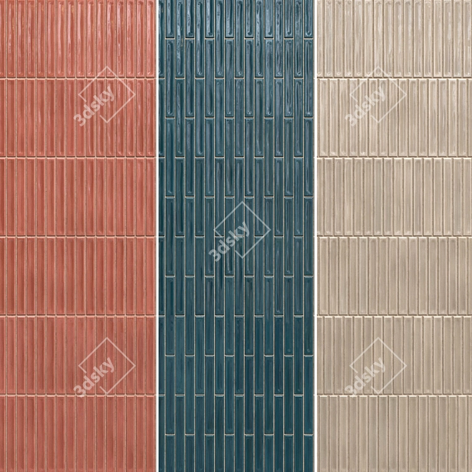 Seamless Ceramic Tiles Set WOW 3D model image 4