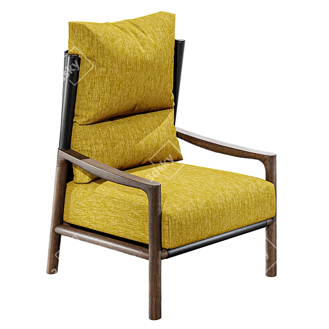Elegant Vera Chair for Interior 3D model image 1