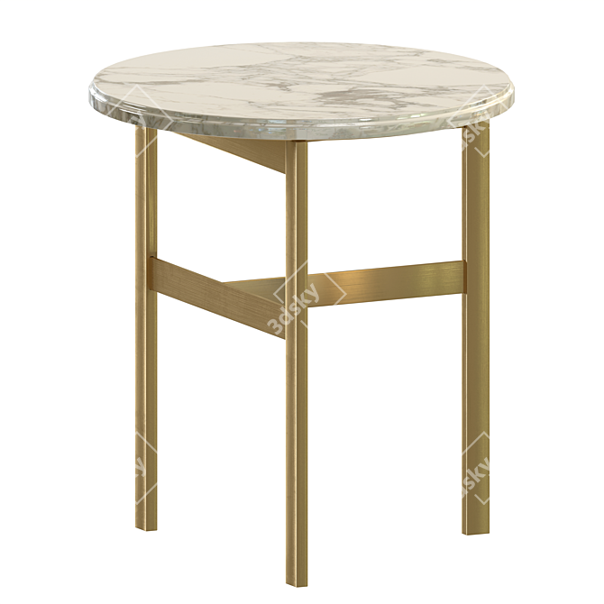 Elegant Signorini & Coco Coffee Table 3D model image 5