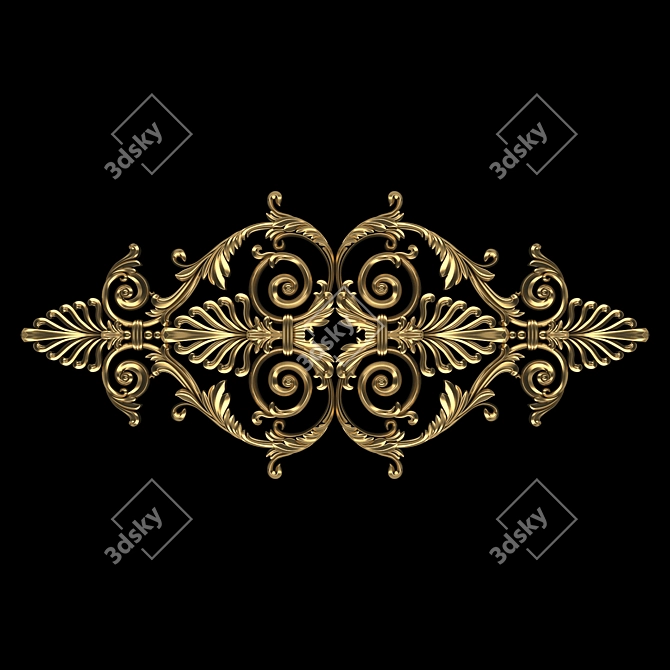 Classy 3D Ornament Design Kit 3D model image 2