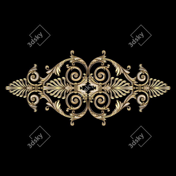 Classy 3D Ornament Design Kit 3D model image 3