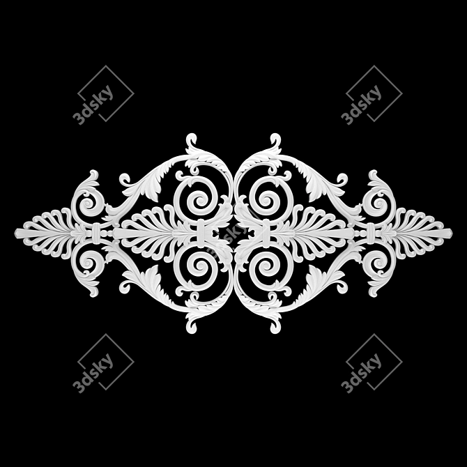 Classy 3D Ornament Design Kit 3D model image 4