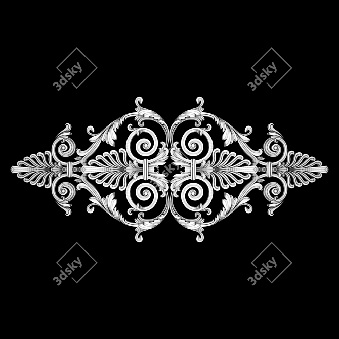 Classy 3D Ornament Design Kit 3D model image 6