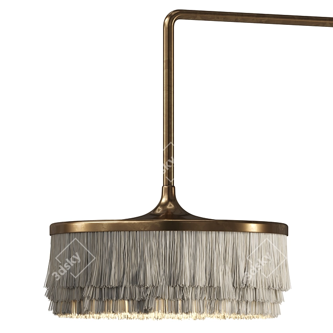 Sleek Abatjour Ceiling-Floor Lamp 3D model image 3