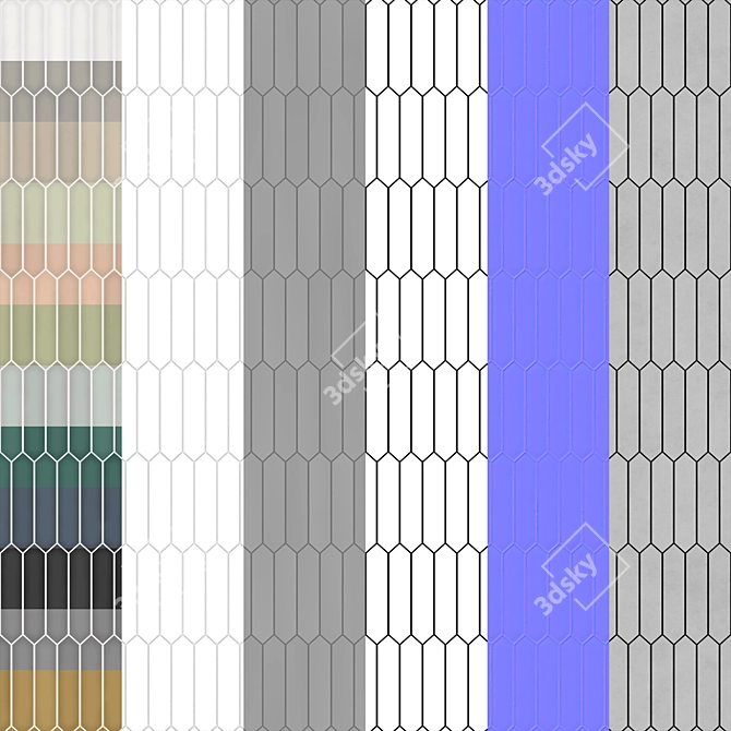 Equipe Ceramicas Lanse Seamless Ceramic Tiles 3D model image 5
