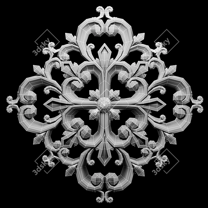 3D Model STL Artcam CNC 3D model image 2