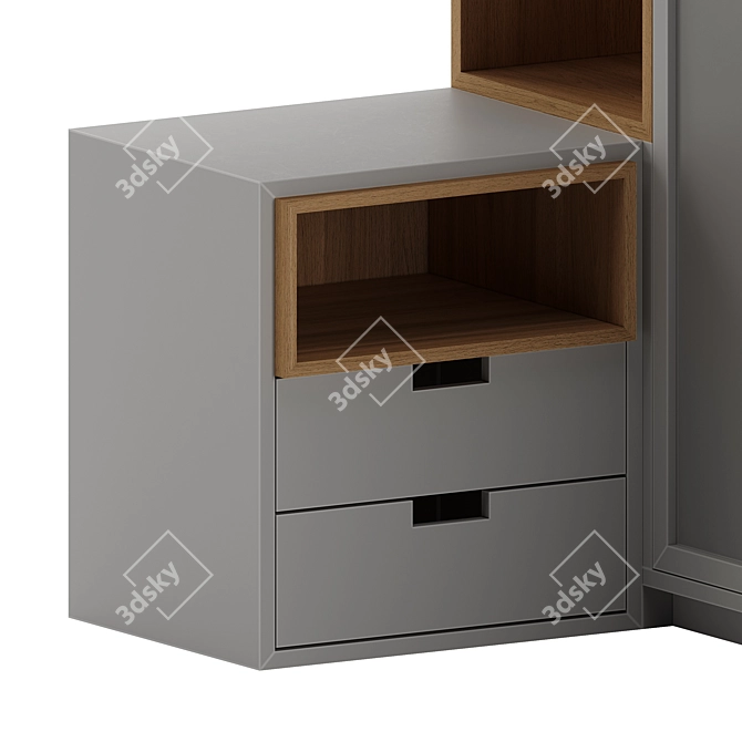  Bedroom Cupboard by Ingriddetalha 3D model image 5