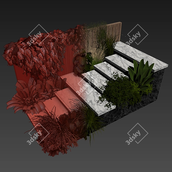 Quality Plant Collection for 3D 3D model image 7