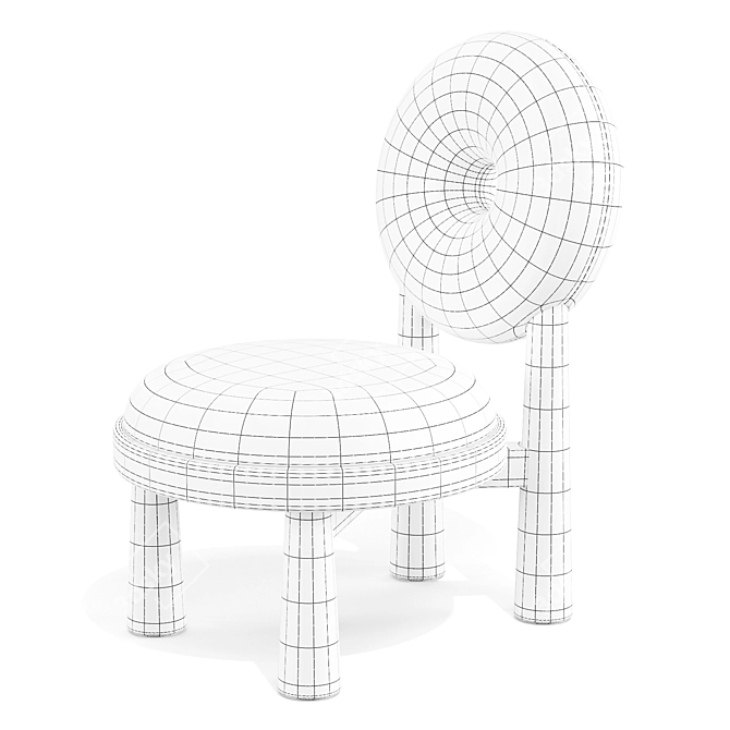 Emmanuelle Simon Petite Chair - Baba 3D model image 7