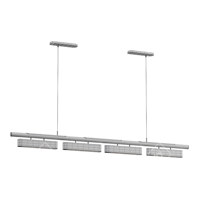 Modern Industrial Style Colt Pendant 3D model image 2