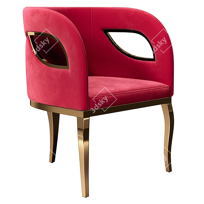 Modern Ergonomic Ice Breaker Chair 3D model image 6