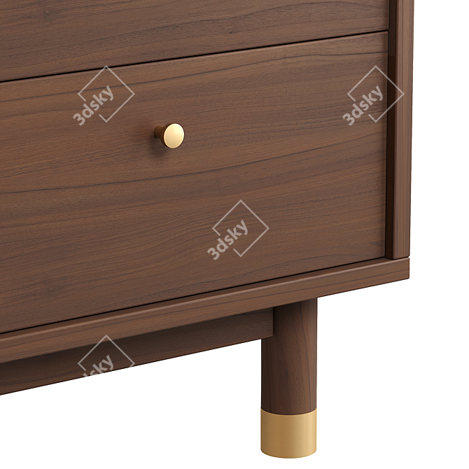 Lambro Cabinet from La Redoute 3D model image 3