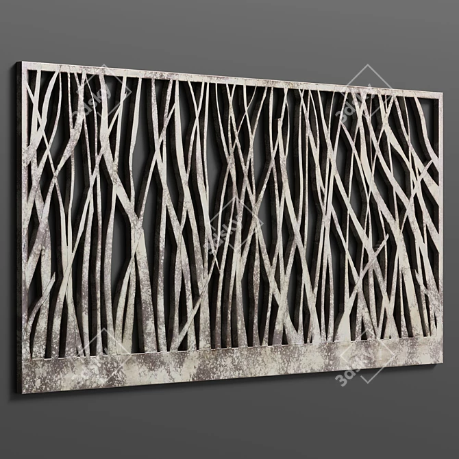 Amadahy Metal Wall Artistry 3D model image 4